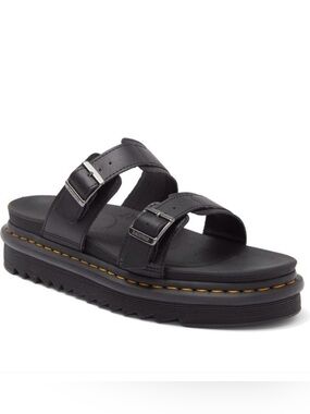 Dr. Martens Myles Sandal SIZE 7 Ladies COLOR Black
